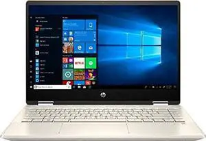 2020 HP Pavilion x360 2-in-1 Laptop Computer/ 14" Full HD Touchscreen/ 10th Gen Intel Core i5-10210U Up to 4.1GHz/ 8GB DDR4 Memory/ 256GB PCIe SSD + 16GB Optane/ AC WiFi/ HDMI/ Gold/ Windows 10