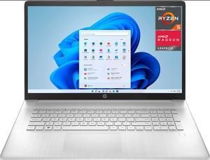 HP 2021 Newest Ultrathin Laptop, 17.3" FHD (1920 x 1080) IPS Display, AMD Ryzen 5 5500U(Beats i7-1065G7), AMD Radeon Graphics, Fingerprint, Windows 11, HD Camera (32GB RAM | 1TB PCIe SSD)
