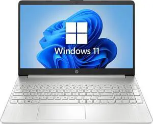 HP Newest Notebook Laptop, 15.6" Full HD Display, Intel Core i5-1135G7 Processor, 8GB RAM, 256GB PCIe SSD, Webcam, WiFi 5, HDMI, Type-C, Bluetooth, Fingerprint Reader, Windows 10 Enterprise, Silver