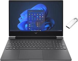 HP Victus 15.6" Full HD 144Hz Gaming Laptop | AMD Ryzen 5 7535HS | NVIDIA GeForce RTX 2050 | 32GB RAM DDR5| 512GB SSD | Backlit | Windows 11 Home | Bundle with 64GB USB Flash Drive, Mica Silver