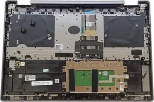 LTPRPTS Replacement Laptop Upper Case Palmrest Backlit Keyboard Touchpad Assembly Part with Fingerprint for Lenovo Yoga 7 16IAP7 5CB1J01857 AM2E5000R00 82QG0001US Slate Grey