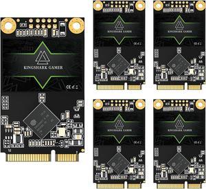 Kingshark SSD MSATA 128GB High Performance Internal Solid State Drive for Desktop Laptop 5 Unit Package Pack [128GB(5 Packs),MSATA]