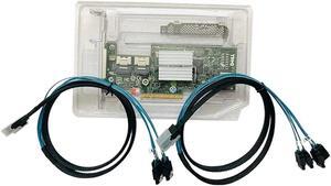 H200 RAID Controller Card PCI E HBA 6Gbps LSI 9211 P20 IT Mode ZFS FreeNAS unRAID RAID Expander + 2* SATA Cable