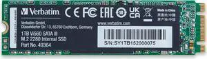 Verbatim 1TB SSD Vi560 Internal Solid State Hard Drive 3D NAND SATA III M.2 2280