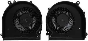 TXLIMINHONG New Compatible CPU and GPU Cooling Fan for Gigabyte P56 P56XT P56X V7 7700HQ GTX1070 Series BS4805HS-U3B BS4805HS-U3C DC5V 0.5A Fan