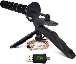 300Mbps Wireless Card USB Adapter Laptop Or Desktop PC Computer Long Distance Reception Enhanced WiFi Signal 16dBi 2.4GHz Yagi Directional Antenna...