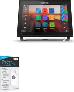 BoxWave Screen Protector for Simrad GO12 XSE (Screen Protector ClearTouch Crystal (2-Pack), HD Film Skin - Shields From Scratches for Simrad GO12 XSE