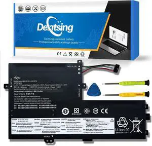 Dentsing L18C3PF6 Laptop Battery Compatible with Lenovo IdeaPad S340 14" 15" inch C340-15IIL C340-15IWL S340-15IWL Series Notebook L18C3PF7 L18M3PF6 L18M3PF7 L18L3PF2 3ICP6/42/85 11.25V 36Wh/3320mAh