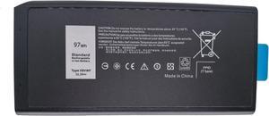 Batterymarket X8VWF Laptop Battery Compatible with Dell Latitude 14 Rugged Extreme 5404 5414 7404 7414 Latitude E5404 E7404 4XKN5 DKNKD VCWGN CJ2K1 5XT3V 09FN4 XRJDF 0W11V7 453-BBBE BBBD 8700mA 97Wh