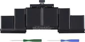 HBFVG A1494 Replacement Battery for Apple MacBook Pro 15" Inch Retina A1398 Late 2013 Mid 2014 MGXC2 MGXA2 ME293 ME294 (11.26V 95Wh)