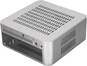 Mini ITX Computer Case, Desktop Case Gaming PC Case for Home Video Computers, Hotel Computers, Self Service Terminals, Good Heat Dissipation