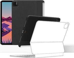EISSCCE iPad Pro case Compatible with Magic Keyboard & Smart Keyboard Folio,Works with 2020-2022 12.9" iPad Pro,Magnetic iPad Case Support Apple Pencil Charging (Keyboard Not Included) (Black)