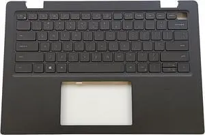 LTPRPTS Replacement for Dell Latitude 14 3420 E3420 04PX9K 4PX9K Laptop Upper Case Palmrest Non-Backlit Keyboard Assembly Part 02RM93 2RM93 Black