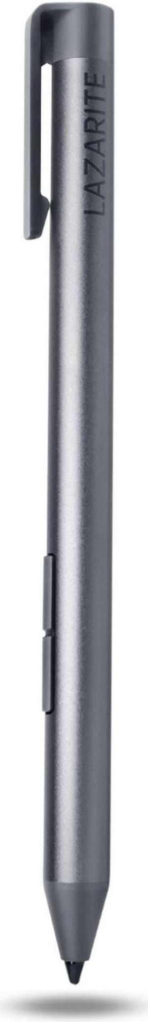 LAZARITE M Pen Grey, Active Stylus for Microsoft Surface, Lenovo Yoga 7i/9i, Flex 5, Hp Envy x360/Pavilion x360/Spectre x360, Stylus Pen with 4096 Pressure Sensitivity, Palm Rejection, Tilt Support