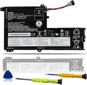 OUWEE L15M3PB0 Laptop Battery Compatible with Lenovo IdeaPad 330S-14AST 330S-14IKB 330S-15ARR 330S-15AST 330S-15IKB Series 5B10Q39202 L15L3PB0 5B10Q39201 L15C3PB1 5B10Q39205 11.25V 52.5Wh(Shape-B)