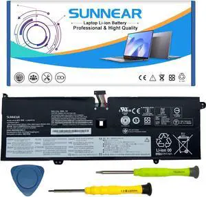 SUNNEAR L18M4PH0 7.68V 60Wh Laptop Battery Replacement for Lenovo Ideapad Yoga C940-14IIL Series Notebook 5B10T11585 5B10W67374 L18C4PH0 5B10T11586 5B10W67180