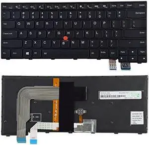 SUNMALL Replacement Keyboard Compatible with Lenovo IBM Thinkpad T460S T470S with Pointer and Backlight(Not Fit T460 T460p T470 T470p) 00PA452 00PA482 SN20H42364