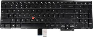 US Layout Replacement Keyboard for Lenovo ThinkPad T540 T540p L540 W540 W541 T550 W550 W550s T560 L560 L570 P50s Laptop (NO Backlit)