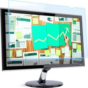 23.8 inch Anti-Glare Blue Light Blocking Screen Protector Panel for 16:9 Widescreen Computer Monitor and Laptop - LED PC Anti-UV Eye Protection Filter Film - Anti-Scratch Diagonal Frame Shield