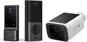 eufy Security SoloCam S220 and eufy Security smart lock C220