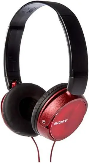 Sony Foldable Headphones MDR-ZX310 R - Metallic Red
