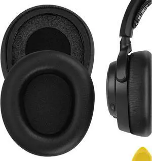 Geekria QuickFit Replacement Ear Pads for SteelSeries Arctis Nova Pro Wireless Headphones Ear Cushions, Headset Earpads, Ear Cups Cover Repair Parts (Black)