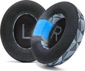 WC Freeze NC700 - Cooling Gel Ear Pads for Bose Noise Canceling 700 Headphones | Breathable Sports Fabric, Cooling Gel, Extra Thick & Cooler for Longer | Geo Grey