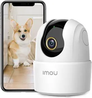 Imou 2.5K WiFi Camera Indoor Pet Dog Camera 4MP, 360deg Home Security Wireless IP Baby Camera, Human Detection AI, Smart Tracking, Siren, 10m Night Vision, 2-Way Audio, Privacy Mode, Works with Alexa