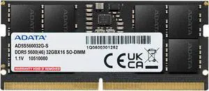 ADATA DDR5 5600MHz 32GB(1x32GB) CL46 SODIMM Notebook Laptop RAM Memory Module OEM Pack