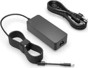 90W 65W AC Charger Fit for Dell Inspiron 15 7591 7590 7500 7501 7790 5400 5401 5490 5491 AIO 2 in 1 7791 W24C002 Black Silver P83F P84F,Vostro 7590 P83F Laptop Power Supply Adapter Cord