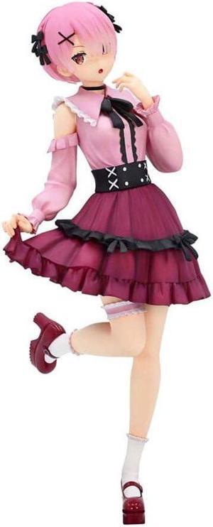 Furyu Re:Zero Starting Life in Another World statuette PVC Trio-Try-iT Rem Girly Outfit Pink 21 cm