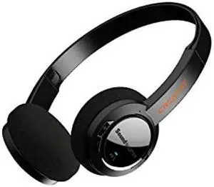 Sound Blaster JAM V2 On-Ear Lightweight Bluetooth 5.0 Wireless Headphones with USB-C, aptX Low Latency, aptX HD, Multipoint Connectivity, Voice Detection and Noise Reduction, 22 Hours Battery Life
