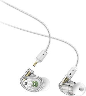 MEE Professional MX3 PRO Triple-Driver Hybrid Musician's in Ear Monitor Headphones with Enhanced Midrange and Warm Tonality; Noise Isolating Earphones with Optional Customization & Detachable Cables