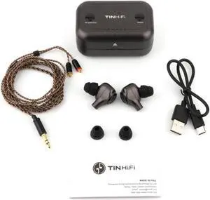 TinHifi TWS2000 CP100 Spinfit Tips
