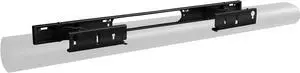 Sanus Extendable Soundbar Wall Mount Designed for Sonos Arc Sound bar - Low Profile & Audio Enhancing Design for Dolby Atmos -OSSAWM1-B2