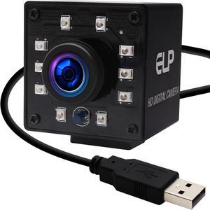 Magnolia Night Vision HD Wide Angle IR-Cut USB Camera,High Frame FOV 180 degree with M12 Mount 1.56mm lens for home security Surveillance/pet,child Surveillance,60fps@720p / 30fps@1080p.