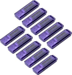 INLAND Micro Center SuperSpeed 10 Pack 64GB USB 3.0 Flash Drive Gum Size Memory Stick Thumb Drive Data Storage Jump Drive, 10X Faster Than USB 2.0 USB Drive (64G 10-Pack)
