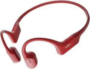 SHOKZ OpenRun Bluetooth Bone Conduction Running Headphones - SS23 - One - Red