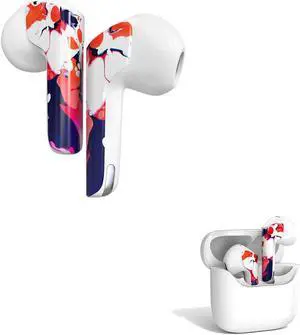 Sabbat M200 Bluetooth 5.3 Headphones Heavy Bass Noise Cancellation Headset High Sound Quality Stereo Earbuds Newest True Wireless Earphones (Blooming)