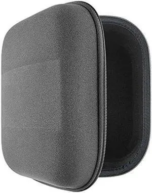 Geekria Shield Case for Large-Sized Over-Ear Headphones, Replacement Hard Shell Travel Carrying Bag with Cable Storage, Compatible with HiFiMAN Edition XS, Sundara-C Headsets (Microfiber Grey)