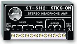 RDL ST-SH2 Stereo Headphone Amplifier - Stick-ON Series