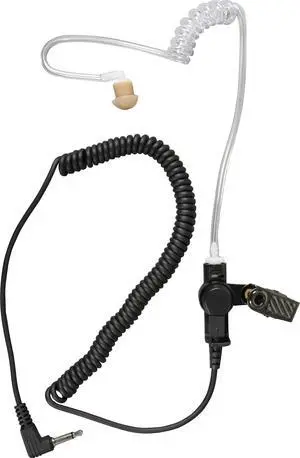 PRYME® EH-1389sC Recon Series Acoustic Tube Style Earphone w/15'' Coil Cable