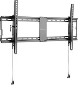 Manhattan Low-Profile Tilting TV Wall Mount- for Large 43 to 100 in. TV up to 154 lbs, Ultra-Slim Design, Spring-Locked, Pull-Cord Released, Max. 800x400 VESA - Lifetime Mfg Warranty -462020