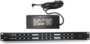 PoE Texas POE-12-48v120w | 12 Port PoE Injector - Power Over Ethernet for 802.3af Cameras, IP Phones, Access Points and More