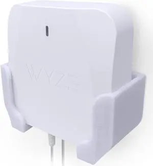 Screwless Wall Mount for Wyze WiFi 6 AX3000 Mesh Router, Strong VHB Adhesive, Easy to Install, Reduce Interference & Increase Range, Stick On & Screw-in Mounting by Brainwavz