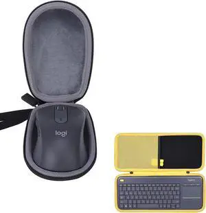 Hard Case for Logitech K400 Plus Keyboard + Signature M650L Mouse