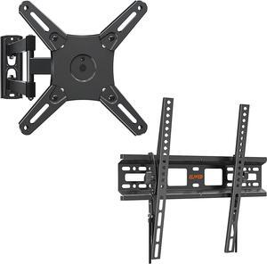 YD1008 Full Motion TV Mount for 14-40 Inch Curved/Flat TVs, Max VESA 200x200mm, up to 33 lbs. YD3004 Tilting TV Wall Mount for 26-55 Inch Flat Screen TVs, Max VESA 400x400mm, 99 lbs.