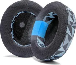 WC Freeze Stealth Pro - Cooling Gel Earpads for Turtle Beach Stealth Pro by Wicked Cushions - Boost Comfort, Durability, Thickness & Sound Isolation for Superior Gaming Sessions | Geo Grey