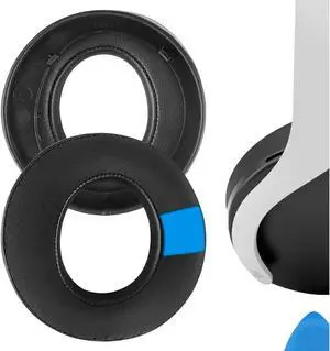 Geekria Sport Cooling Gel Replacement Ear Pads for Sony Playstation 5 Pulse 3D PS5 Wireless Headphones Ear Cushions,Headset Earpads, Ear Cups Cover Repair Parts (Black)