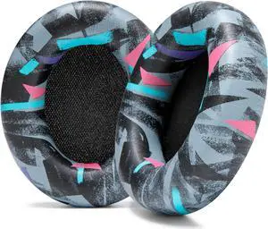 WC PadZ Studio Pro - Extra Thick Earpads for Beats Studio PRO Made by Wicked Cushions | Upgraded PU Leather, Larger Ear Opening, Enhanced Foam | 90's Black